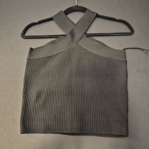 Vestique Small NWT criss cross top.